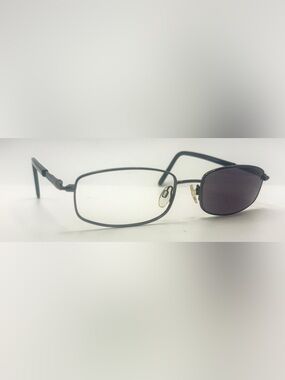 Modern Jazz Gunmetal Oval Metal Sunglasses Frames Only